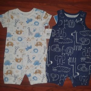 2pc 24 Month Emporio Baby Boy Rompers